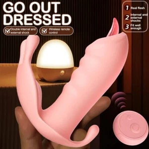 10 Vibratoren Fernbedienung Massagegerät Relax für Frauen - wasserdicht tragbar versteckt - Bild 1 von 11