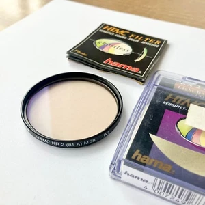 HTMC SKYLIGHT FILTER 81A M 58MM HAMA KR2-LA+18 NEU VINTAGE N.O.S Germany! - Bild 1 von 3