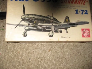 Complete Fiat G55S Silurante Italian Fighter in 1/72 scale - 1970s - Supermodel - Picture 1 of 2