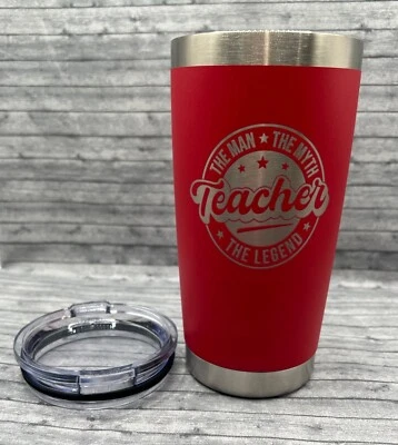 Vaso de café Male Teacher 20 fl oz varios colores disponibles envío gratuito Foto 1 de 3