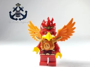 LEGO 2015 LEGENDS OF CHIMA Minifigure Flinx + Wings & Gold Armor loc128 70221 - Picture 1 of 2