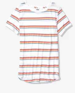 Victoria's Secret PINK Crew Tee Rainbow - Bild 1 von 7