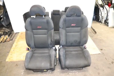 Honda Civic Si 2006-2011 sedán OEM asientos delanteros y traseros de tela  Foto 1 de 4