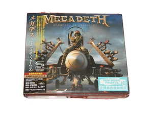 2019 MEGADETH Warheads On Foreheads JAPAN ONLY 3 SHM DIGIPAK CD SET - Picture 1 of 3