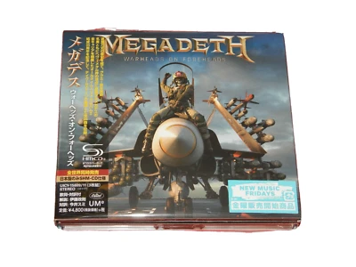 2019 MEGADETH Warheads On Foreheads JAPAN ONLY 3 SHM DIGIPAK CD SET - Image 1 of 3