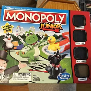 Hasbro Monopoly Junior Board Game My First Monopoly Ages 5+ 2-4 Players - Picture 1 of 2