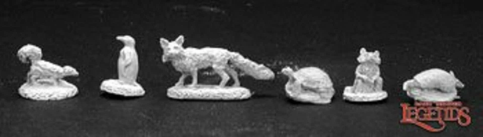 Reaper Miniatures Familiar Pack V #02848 Dark Heaven Legends Unpainted Metal