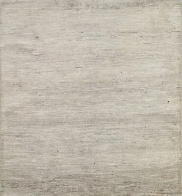 Contemporary Gabbeh Kashkoli Oriental Area Rug Wool Handmade 5x5 Modern Carpet - Image 1 of 4