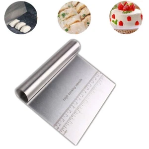 Dough Knife Scraper Chopper Dough Scraper Pizza Dough Cutter Kitchen Tools - Picture 1 of 8