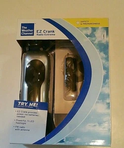 The Weather Channel EZ Crank Radio Extreme storms rain survivor Never Used - Picture 1 of 12
