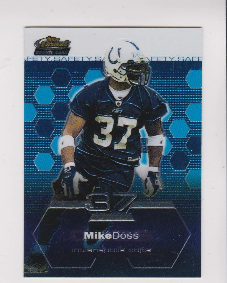 2003 Topps Finest #77 Mike Doss rookie card, Ohio State Buckeyes star - Image 1 of 1