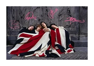 The Who 2 A4 reproduction autographs photograph poster choice of frame. Ace gift - Picture 1 of 6