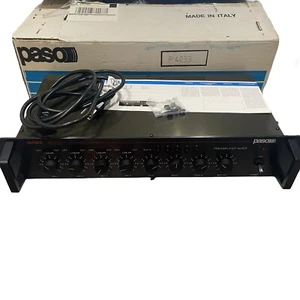 Paso Series 4000 4033 Preamplifier Mixer Preamp New Old Stock W/Box Italy - Picture 1 of 11