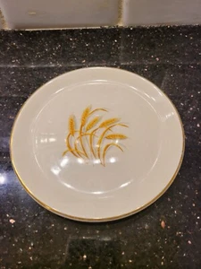 Golden Wheat Dish 6" Homer Laughlin 22K - Picture 1 of 1