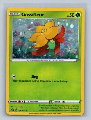 Gossifleur SWSH: Sword & Shield Promo Cards SWSH010 NM Cosmos Holo Rare - Image 1 of 2