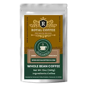 Café Royal Guatemala Recién Tostado Origen Único, (Guatemala) (Grano Entero) - Imagen 1 de 10