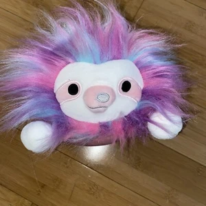 Squishmallow Verlegeumarmung Mees Rayen The Sloth Pink Neu 8 Zoll Target Exklusiv - Bild 1 von 4