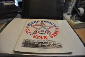 All star game montreal baseball montreal official 1982 program w cards inserts 1 - Picture 1 of 22