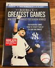 New MLB Baseballs Greatest Games New York Yankees Postseason Heroics 4 DVD 2014