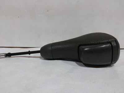 2001 2002 Volvo S60 S80 V70 Automatic Gray Vinyl Shifter Shift Knob * Cracked - Image 1 of 4