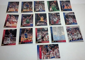 Un conjunto de 16 temporadas de baloncesto de cubierta superior 1993-94 - Imagen 1 de 5