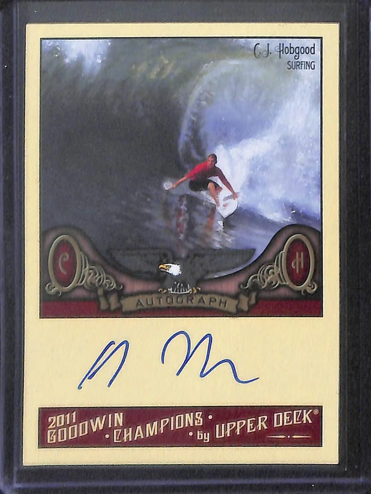 2011 Upper Deck Goodwin Champions Autograph #A-CJ CJ Hobgood - Image 1 of 2