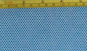 Vintage/Antique White Cotton, Open-Large Hole Leavers Net 36 X 36 - Picture 1 of 1