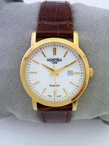 OROLOGIO ROAMER DONNA LINEA CLASSICA 709844 48 25 07 ACCIAIO INOX SVIZZERO ORIGINALE - Foto 1 di 9
