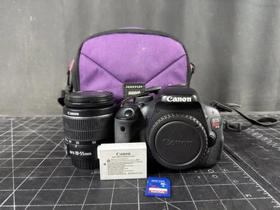 Cámara digital Canon EOS REBEL T3i 18 MP SLR DSLR con lente 18-55 mm f/3,5-5,6 Foto 1 de 4