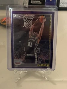 2000/01 Topps Chrome Preview Tim Duncan #TCP4 - Bild 1 von 2