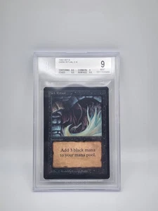 Magic The Gathering Edición Limitada Beta 1993 Dark Ritual BGS 9.0 Como Nuevo - Imagen 1 de 2