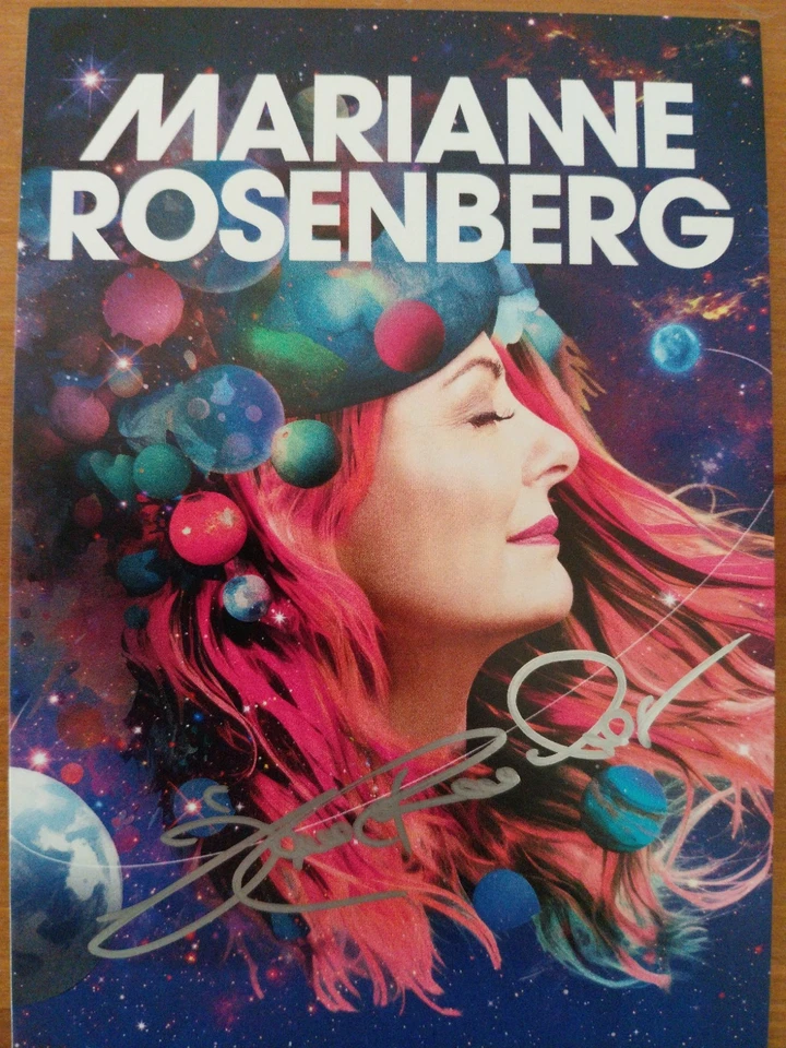 Marianne Rosenberg Autogramm Signiert AK - Bild 1 von 1