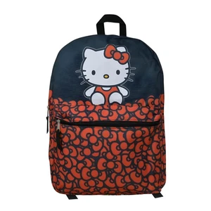 Sanrio Hello Kitty Rosso Fiocchi 40.6cm Bambini Zaino - Foto 1 di 3
