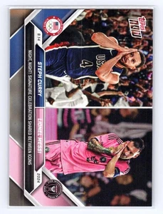 2024 Topps Now MLS #128 Steph Curry / Lionel Messi PR110182 - Imagen 1 de 2