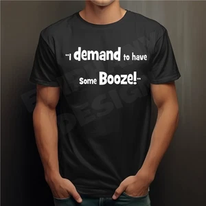 Camiseta Withnail and I Camiseta Booze Camiseta Divertida & I - Imagen 1 de 2