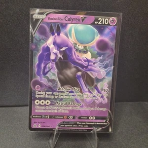 Shadow Rider Calyrex V 74/198 - Ultra Rare - Chilling Reign NM Pokémon TCG - Picture 1 of 2