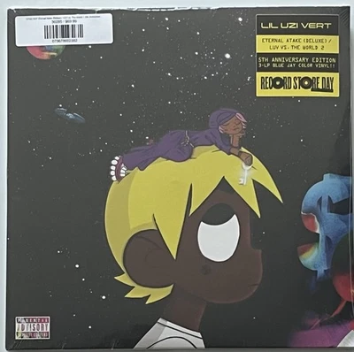 LIL UZI VERT Eternal Atake Luv vs The World 2 RSD 2025 3LP Vinyl Record SEALED - Image 1 of 2