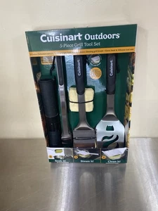 Cuisinart Outdoors 5 Piece Grill Tool Set, Stainless Steel BBQ Accessories - Picture 1 of 2