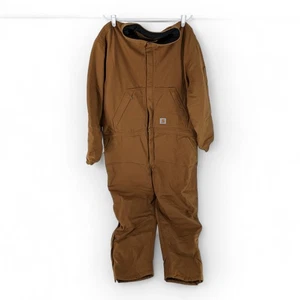 Carhartt Men's Loose Fit Washed Duck Insulated Coverall Size 2XL - Picture 1 of 3