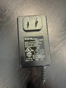 Genuine iHome 9IH508cB Power Cord Supply AC/DC Adapter Y27FE-075-3500U - TESTED - Picture 1 of 1