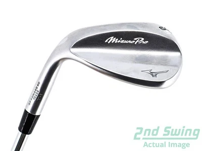 Mint Mizuno Pro T-1 Soft White Satin Wedge Lob LW 60° Steel Stiff Left 35.25in - Image 1 of 4