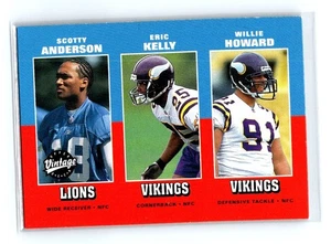 2001 Upper Deck Vintage Rookies Card # 281 Willie Howard - Eric Kelly - Anderson - Bild 1 von 2