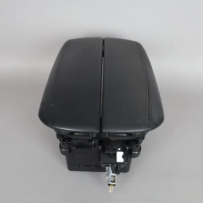 2014-2018 BMW X5 F15 Center Console Armrest Black Lather 51169281632 OEM Used Foto 1 de 4