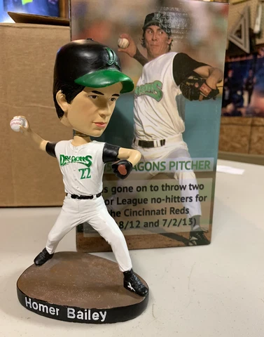 Homer Bailey Dayton Dragons Bobblehead NIB MiLB SGA Cover