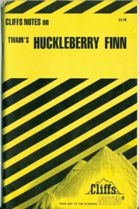 CLIFFS NOTES - MARK TWAIN'S - HUCKLEBERRY FINN - Picture 1 of 1