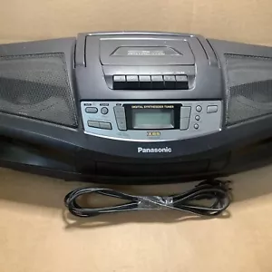 Vintage 1998 Panasonic XBS Boombox RX-DS16 CD, Tape Cassette, AM/FM - Works - Picture 1 of 14