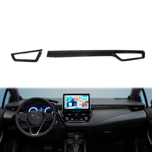Real Carbon Fiber Dashboard Vent Cover Trim for Toyota Corolla GR 2023-2025 - Picture 1 of 9