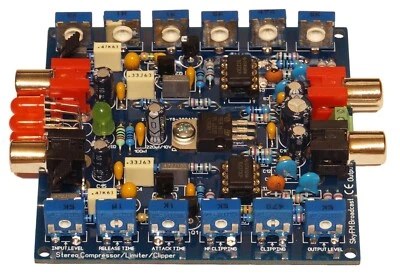 Cortapelos limitadores de compresor estéreo para transmisión de FM Foto 1 de 4