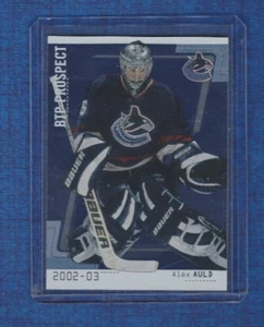 2002-03 ITG Be A Player Between the Pipes Prospect Rookie # 74 Alex Auld - Picture 1 of 2