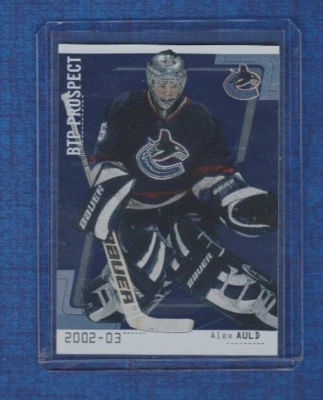 2002-03 ITG Be A Player Between the Pipes Prospect Rookie # 74 Alex Auld - Image 1 of 2
